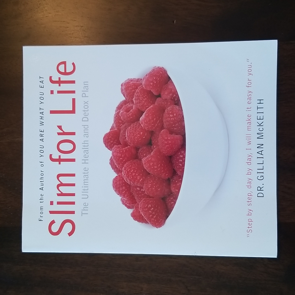 Slim for Life book. The Ultimate Health and Detox Plan.